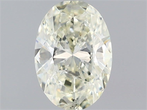 Picture of Natural Diamond 0.70 Carats, Oval with  Cut, J Color, I1 Clarity and Certified by IGI