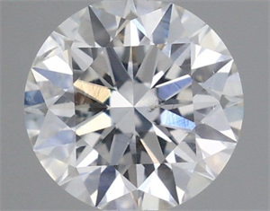 Picture of Natural Diamond 0.58 Carats, Round with Excellent Cut, E Color, SI2 Clarity and Certified by GIA