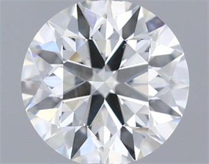 Picture of Natural Diamond 0.42 Carats, Round with Excellent Cut, G Color, VS2 Clarity and Certified by GIA