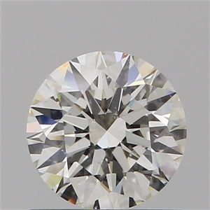 Foto Diamante Natural 0.65 quilates, Redondo , Color J, claridad SI2 y certificado GIA de