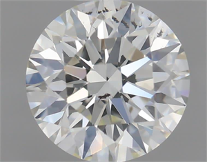 Picture of Natural Diamond 0.85 Carats, Round with Excellent Cut, K Color, SI1 Clarity and Certified by GIA