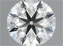 Natural Diamond 0.91 Carats, Round with Very Good Cut, I Color, VS2 Clarity and Certified by IGI