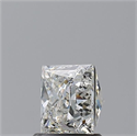 Natural Diamond 1.50 Carats, Princess with  Cut, H Color, SI2 Clarity and Certified by IGI