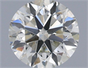 Natural Diamond 0.80 Carats, Round with Very Good Cut, J Color, VS1 Clarity and Certified by IGI