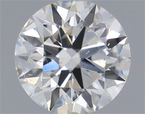 Foto Diamante Natural 0.41 quilates, Redondo , Color G, claridad SI2 y certificado IGI de