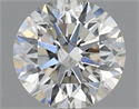 Natural Diamond 0.42 Carats, Round with Excellent Cut, I Color, SI2 Clarity and Certified by IGI