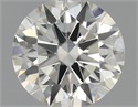 Natural Diamond 0.40 Carats, Round with Excellent Cut, K Color, VVS1 Clarity and Certified by GIA