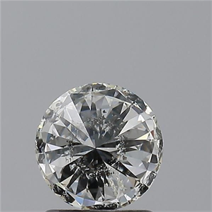 Foto Diamante Natural 1.01 quilates, Redondo , Color I, claridad I1 y certificado GIA de