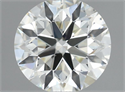 Natural Diamond 0.80 Carats, Round with Excellent Cut, L Color, SI1 Clarity and Certified by GIA