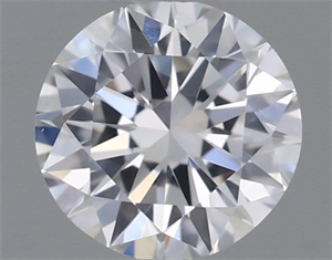 Foto Diamante Natural 0.40 quilates, Redondo , Color E, claridad VS1 y certificado GIA de