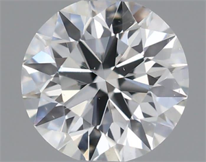 Foto Diamante Natural 0.40 quilates, Redondo , Color H, claridad SI1 y certificado GIA de