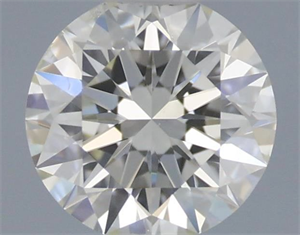 Foto Diamante Natural 0.41 quilates, Redondo , Color L, claridad SI1 y certificado GIA de