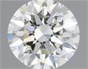 Diamante Natural 0.71 quilates, Redondo , Color L, claridad VS1 y certificado GIA