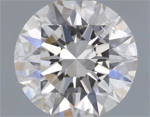 Picture of Natural Diamond 0.70 Carats, Round with Excellent Cut, J Color, SI2 Clarity and Certified by GIA