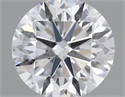 Natural Diamond 0.50 Carats, Round with Very Good Cut, D Color, SI2 Clarity and Certified by GIA