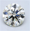 Diamante Natural 2.00 quilates, Redondo , Color L, claridad VVS2 y certificado GIA