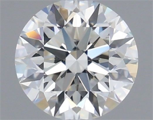 Foto Diamante Natural 0.54 quilates, Redondo , Color G, claridad IF y certificado IGI de