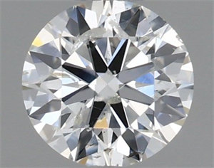 Picture of Natural Diamond 0.40 Carats, Round with Excellent Cut, G Color, SI2 Clarity and Certified by IGI