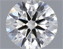Natural Diamond 0.40 Carats, Round with Excellent Cut, G Color, SI2 Clarity and Certified by IGI