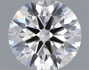 Picture of Natural Diamond 0.40 Carats, Round with Excellent Cut, G Color, SI2 Clarity and Certified by IGI