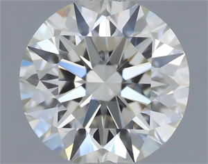 Picture of Natural Diamond 0.70 Carats, Round with Excellent Cut, L Color, VVS1 Clarity and Certified by GIA