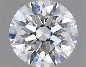 Foto Diamante Natural 0.47 quilates, Redondo , Color E, claridad VS2 y certificado GIA de