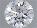 Natural Diamond 0.90 Carats, Round with Excellent Cut, E Color, SI1 Clarity and Certified by GIA