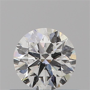 Picture of Natural Diamond 0.40 Carats, Round with Excellent Cut, G Color, I1 Clarity and Certified by GIA