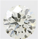 Natural Diamond 0.91 Carats, Round with Excellent Cut, M Color, VS2 Clarity and Certified by IGI