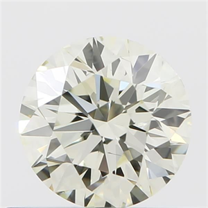 Picture of Natural Diamond 0.40 Carats, Round with Excellent Cut, M Color, VS2 Clarity and Certified by IGI