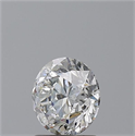 Natural Diamond 1.20 Carats, Round with Very Good Cut, G Color, I1 Clarity and Certified by GIA