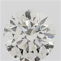 Natural Diamond 0.40 Carats, Round with Excellent Cut, L Color, VS2 Clarity and Certified by IGI