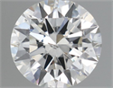 Natural Diamond 0.70 Carats, Round with Excellent Cut, J Color, SI2 Clarity and Certified by GIA