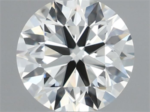 Picture of Natural Diamond 0.70 Carats, Round with Excellent Cut, I Color, VS1 Clarity and Certified by IGI