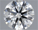 Diamante Natural 0.51 quilates, Redondo , Color H, claridad SI2 y certificado IGI