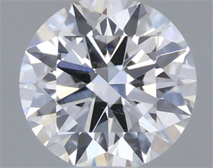 Foto Diamante Natural 0.40 quilates, Redondo , Color E, claridad SI1 y certificado GIA de