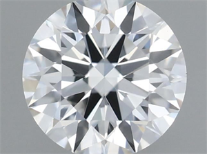 Picture of Natural Diamond 0.40 Carats, Round with Excellent Cut, H Color, VVS2 Clarity and Certified by GIA