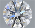 Diamante Natural 0.52 quilates, Redondo , Color I, claridad VS2 y certificado GIA