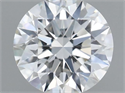 Natural Diamond 0.42 Carats, Round with Excellent Cut, G Color, VVS1 Clarity and Certified by GIA