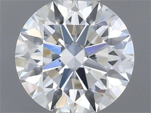 Picture of Natural Diamond 0.40 Carats, Round with Excellent Cut, G Color, SI1 Clarity and Certified by GIA