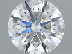 Picture of Natural Diamond 0.40 Carats, Round with Excellent Cut, G Color, SI1 Clarity and Certified by GIA