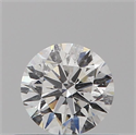 Diamante Natural 0.40 quilates, Redondo , Color F, claridad I1 y certificado GIA