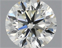 Diamante Natural 0.45 quilates, Redondo , Color J, claridad VS1 y certificado IGI