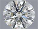 Natural Diamond 0.50 Carats, Round with Excellent Cut, M Color, VS2 Clarity and Certified by GIA