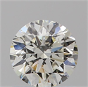 Natural Diamond 0.70 Carats, Round with Very Good Cut, K Color, SI2 Clarity and Certified by GIA