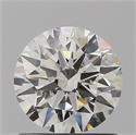 Natural Diamond 0.80 Carats, Round with Excellent Cut, J Color, SI1 Clarity and Certified by GIA