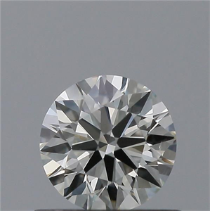 Picture of Natural Diamond 0.50 Carats, Round with Excellent Cut, L Color, SI1 Clarity and Certified by GIA