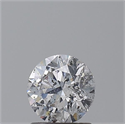 Natural Diamond 1.01 Carats, Round with Very Good Cut, E Color, I1 Clarity and Certified by GIA