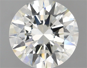 Picture of Natural Diamond 2.68 Carats, Round with Excellent Cut, J Color, VVS2 Clarity and Certified by IGI