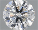 Natural Diamond 0.50 Carats, Round with Excellent Cut, I Color, SI2 Clarity and Certified by IGI